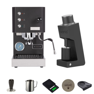 PACHET BARISTA : PROFITEC GO NEGRU + VARIA VS3 + ACCESORII