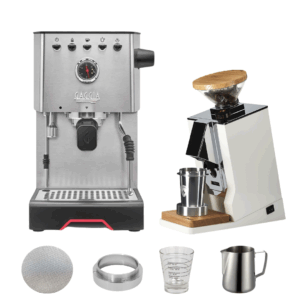 PACHET BARISTA : Gaggia Classic GT Dual Boiler+ EUREKA Single Dose + ACCESORII