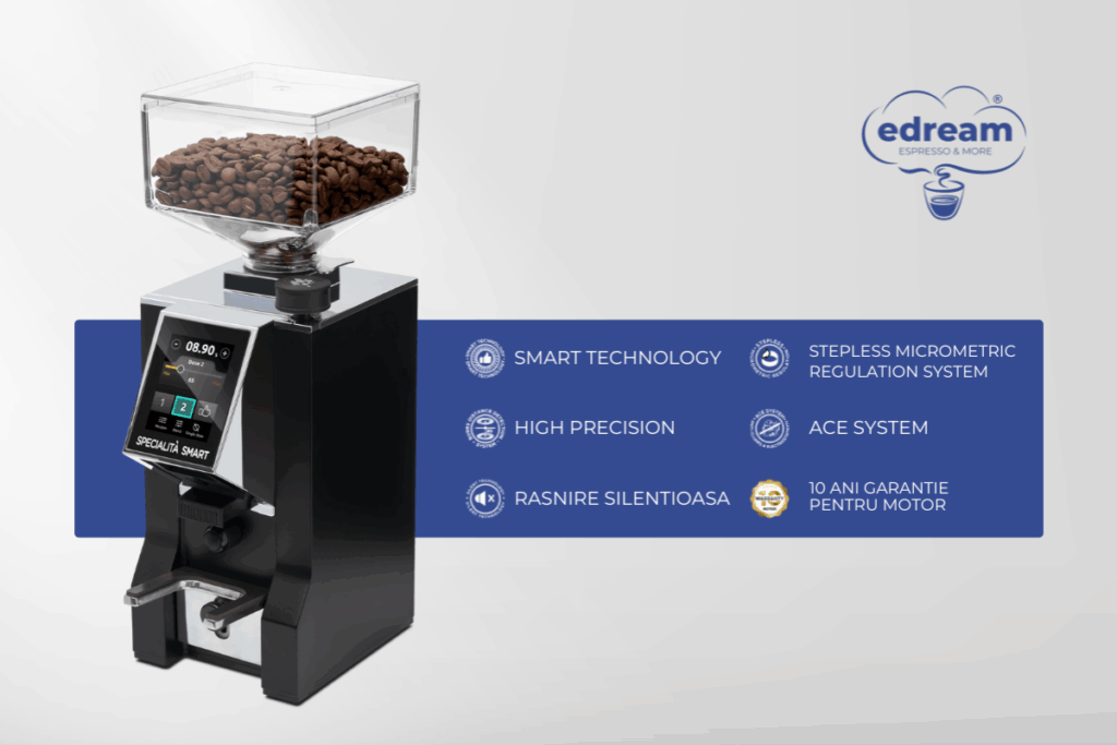 espressor cu boabe de cafea edream